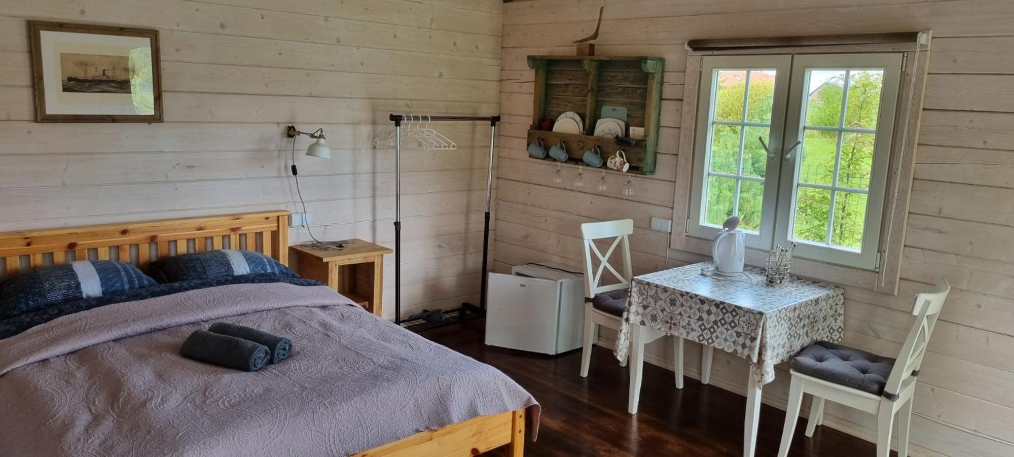 Campsite 37A - Wooden Cabins Karklė Buitenkant foto